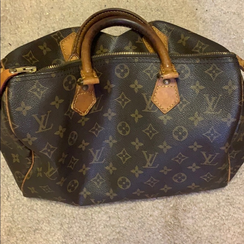 Authentic Speedy 35 Monogram Bag - image 2